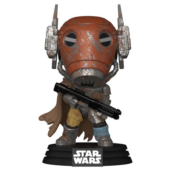 MANDALORIAN & GROGU - POP Star Wars N° 821 - Mercenary Guard Droid
