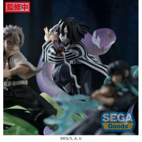DEMON SLAYER - Obanai Iguro - Figure Xross Link 14cm