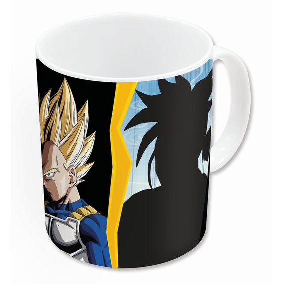 DRAGON BALL Z - Vegeta & Goku  - Heat Change Mug - 11 Oz Multicolor