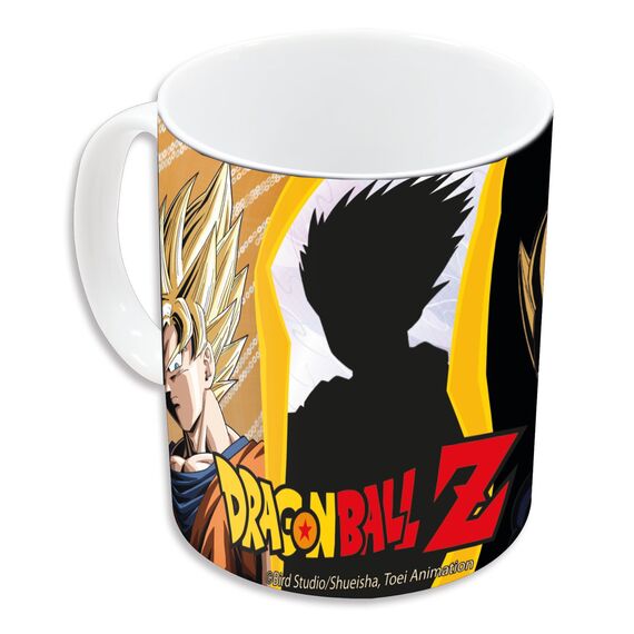 DRAGON BALL Z - Vegeta & Goku  - Heat Change Mug - 11 Oz Multicolor