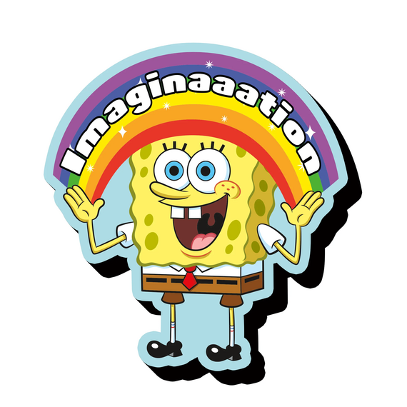 SPONGEBOB SQUAREPANTES - Imagination - Chunky Magnet
