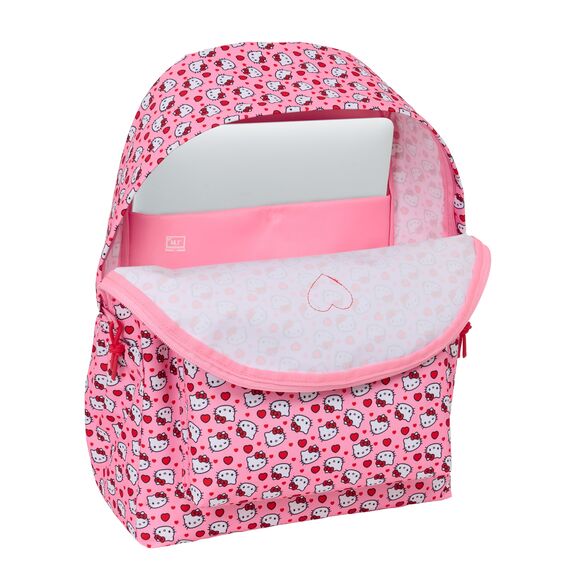 HELLO KITTY - Backpack for Laptop 14" - 43x31x13cm