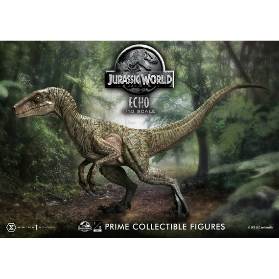 JURASSIC WORLD - Echo - Statue 17cm