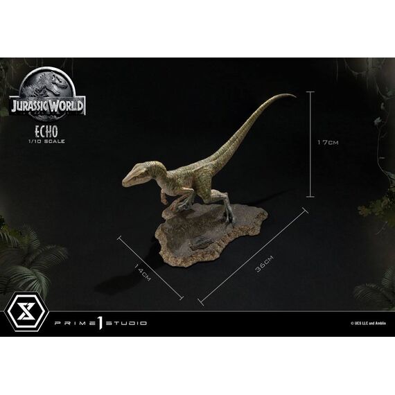 JURASSIC WORLD - Echo - Statue 17cm