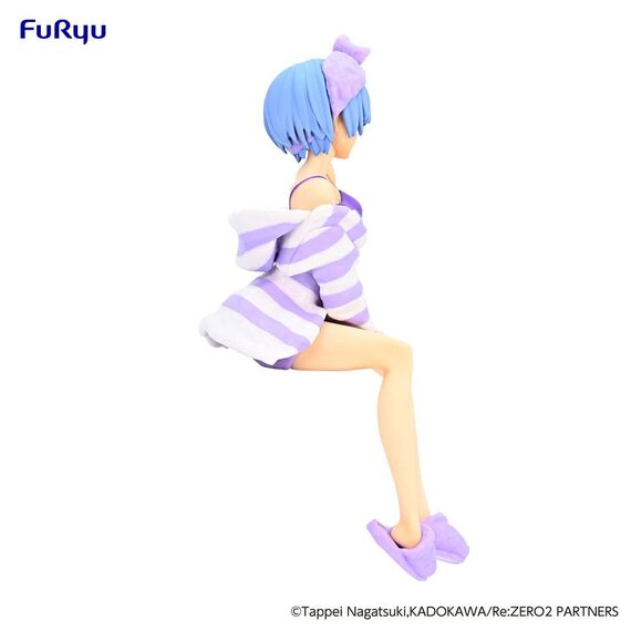 RE ZERO - Rem "Room Wear Purple"  - Statue PVC Noodle Stopper 14cm