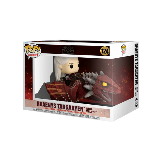 HOUSE OF THE DRAGON - POP Ride DLX N° 124 - Rhaenys avec Meleys