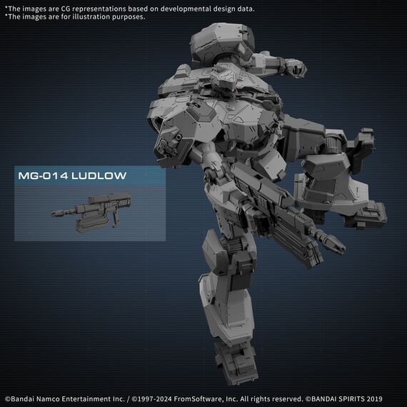 ARMORED CORE VI - Balam Industries BD-011 Melander - Model Kit