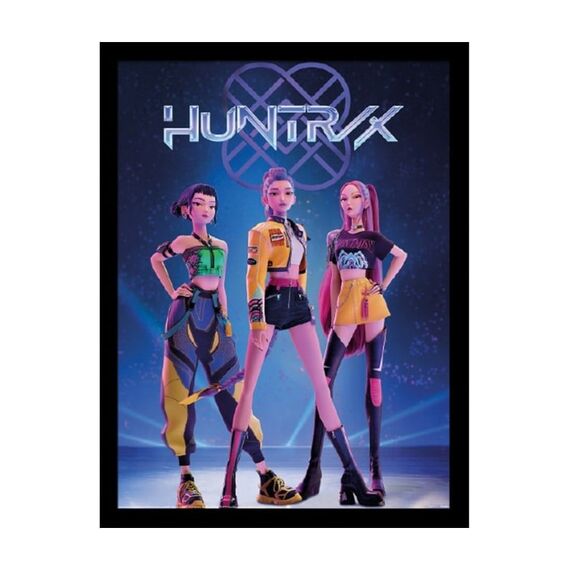 K-POP DEMON HUNTERS - Huntrix - Collector Print 45x35cm