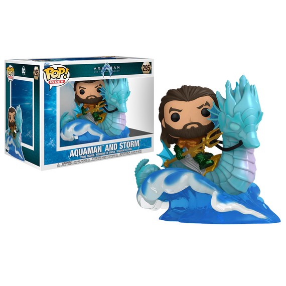 AQUAMAN 2 - POP Ride DLX N° 295 - Aquaman and Storm
