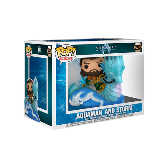 AQUAMAN 2 - POP Ride DLX N° 295 - Aquaman and Storm