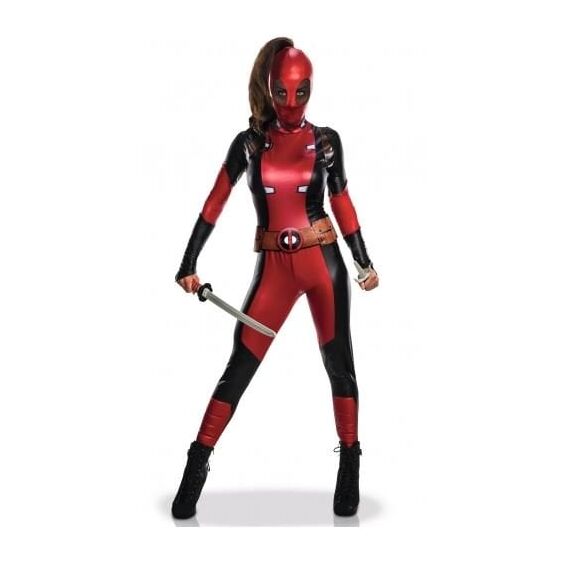 MARVEL - Sexy - Volwassen Vermomming - Deadpool - Dames - (XS)