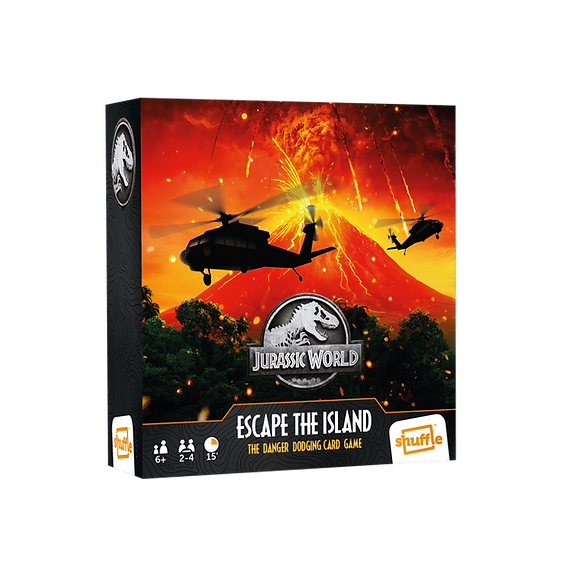 JURASSIC WORLD - Shuffle - Escape Island - Card Games FR/NL