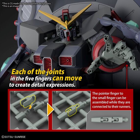 GUNDAM - HG 1/144 Destroy Gundam - Model Kit