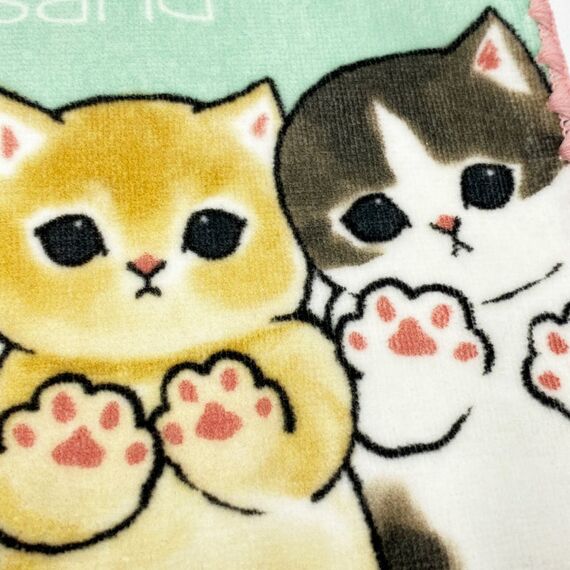 MOFUSAND - Kitten-Nyan Hug - Mini Towel 25x25cm
