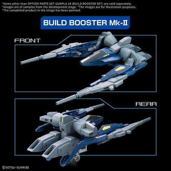 GUNDAM - Option parts set Gunpla 18 (Build booster set) - Model Kit