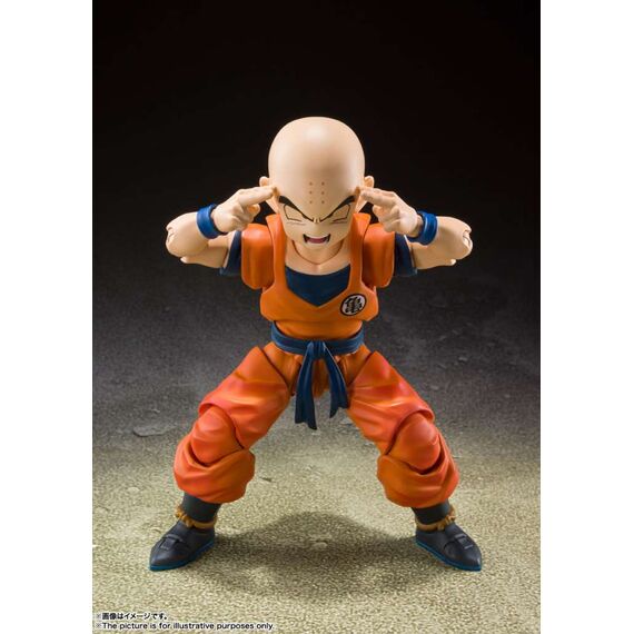 DRAGON BALL Z - Krillin "Earth Strong Man" - Figure S.H. Figuarts 13cm