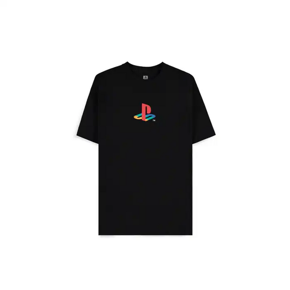 PLAYSTATION - Logo & Console - Men T-Shirt (S)