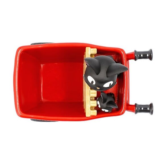 KIKI'S DELIVERY SERVICE - Jiji red cart - Planter Frame 11.5cm