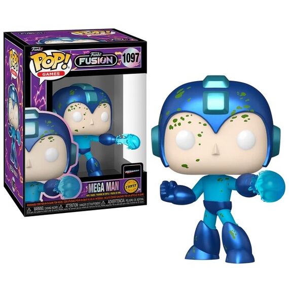 FUNKO FUSION - POP Games N° 1097 - Mega Man with chase