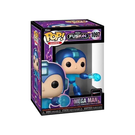 FUNKO FUSION - POP Games N° 1097 - Mega Man with chase