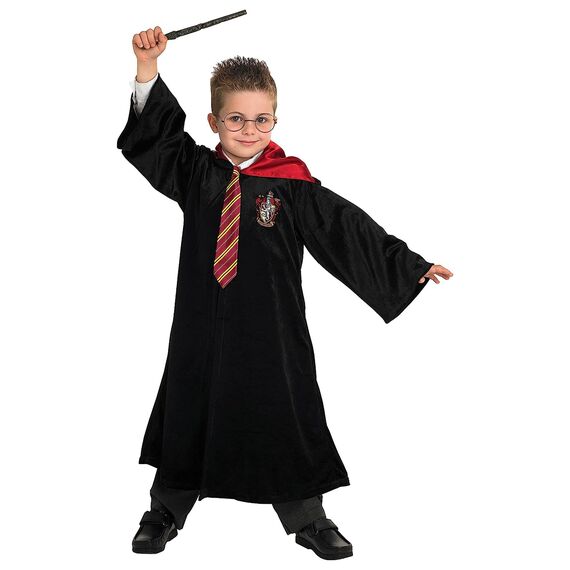 HARRY POTTER - Glasses + Wand + Tie - Accessory Set