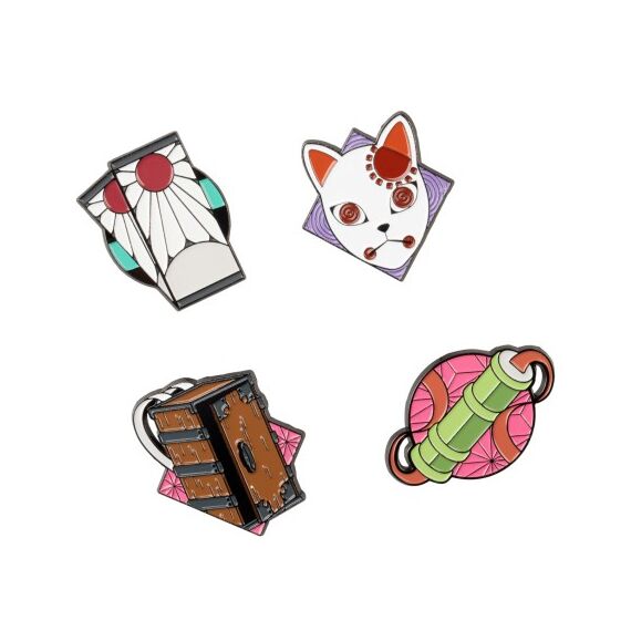 DEMON SLAYER - Set of 4 Pin's