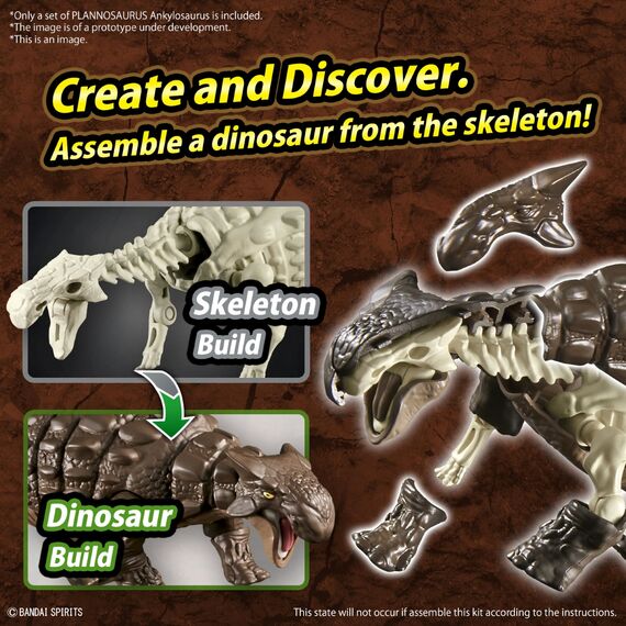 PLANNOSAURUS - Plannosaurus Ankylosaurus - Model Kit