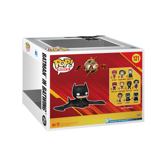 FLASH MOVIE - POP Ride Super DLX N° 121 - Batman in Batwing