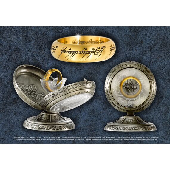 LORD OF THE RINGS - One Ring Stainless Steel - Size US 07 FR 54.7