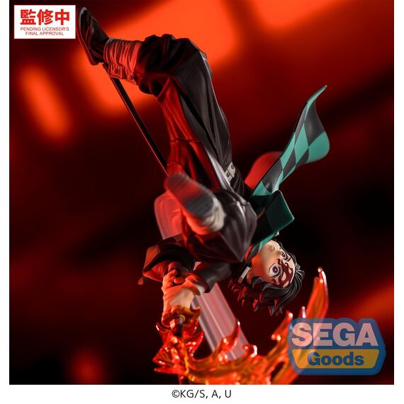 DEMON SLAYER - Tanjiro "Hinokami Kagura" - Figure Luminasta 15cm