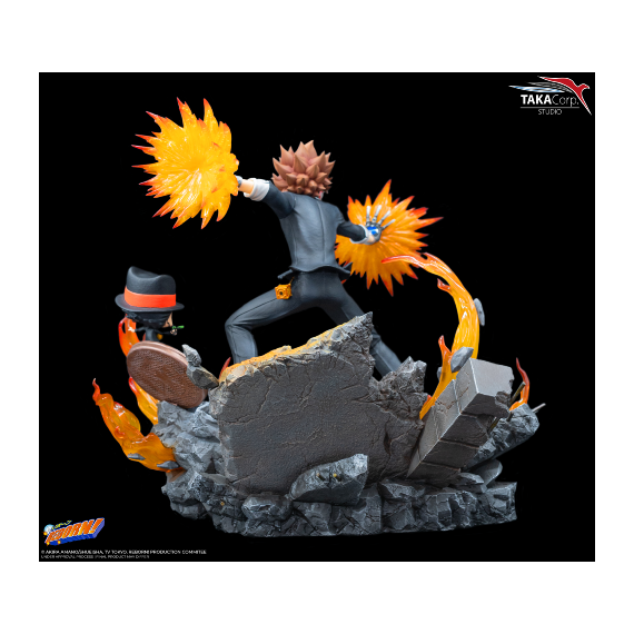 REBORN - Tsuna, Reborn & Natsu - Statue 37cm
