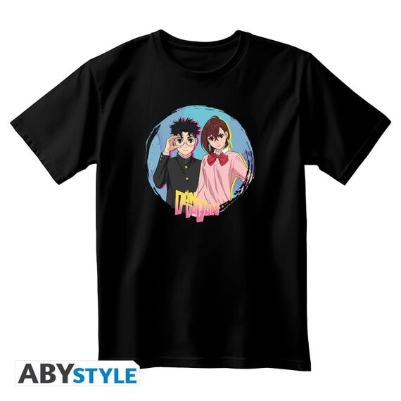 DANDADAN - T-Shirt Momo & Okarun Unisex black (XXL)
