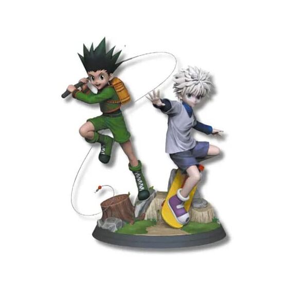 HUNTER X HUNTER - Gon & Kirua - Statue 25cm