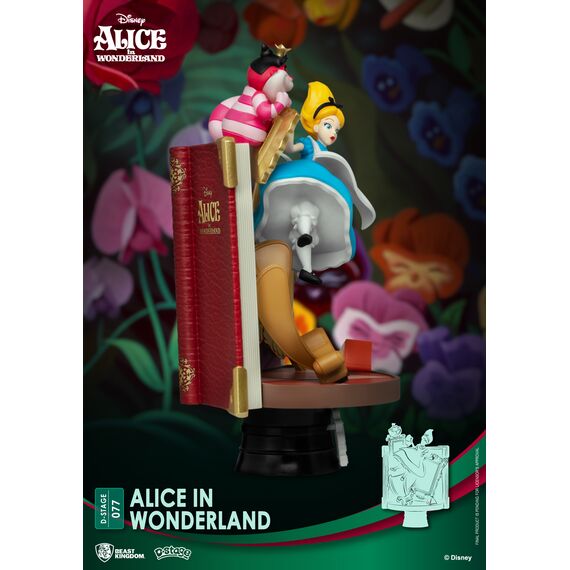 DISNEY - Alice in Wonderland - Diorama D-Stage 13cm