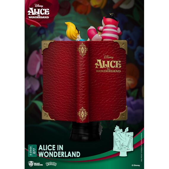 DISNEY - Alice in Wonderland - Diorama D-Stage 13cm