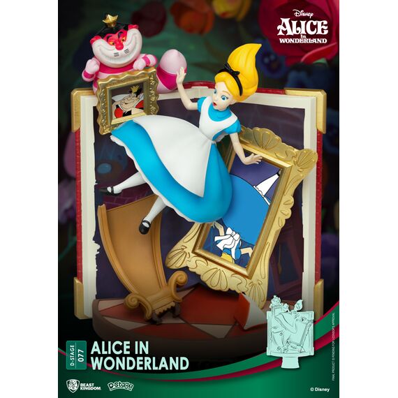 DISNEY - Alice in Wonderland - Diorama D-Stage 13cm