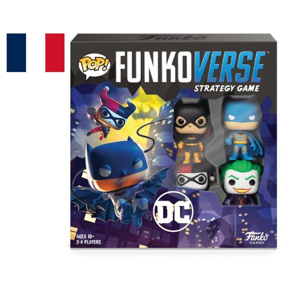 DC COMICS - Funkoverse 100 4-Pack - Base Set 'FRENCH'