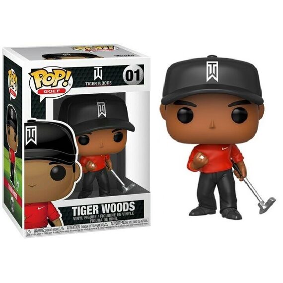 GOLF - POP N° 01 - Tiger Woods (Red Shirt)
