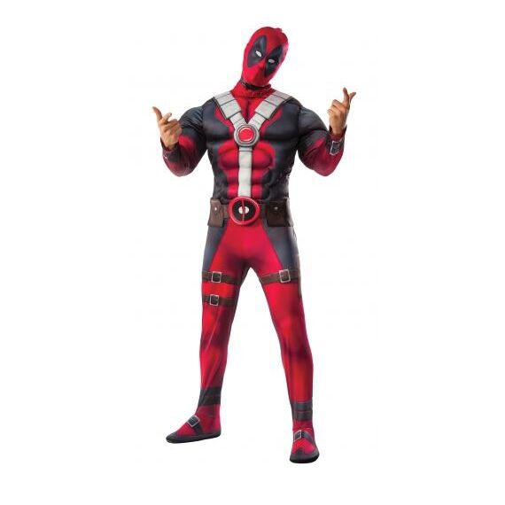 MARVEL - Deadpool - Luxe Adult Disguise - Standard Size Suit