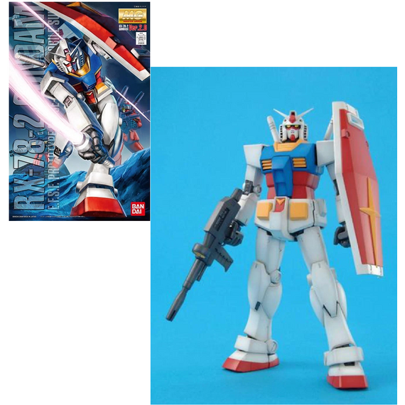 GUNDAM - MG 1/100 Gundam RX-78-2 ver.2.0 - Model Kit - 18cm