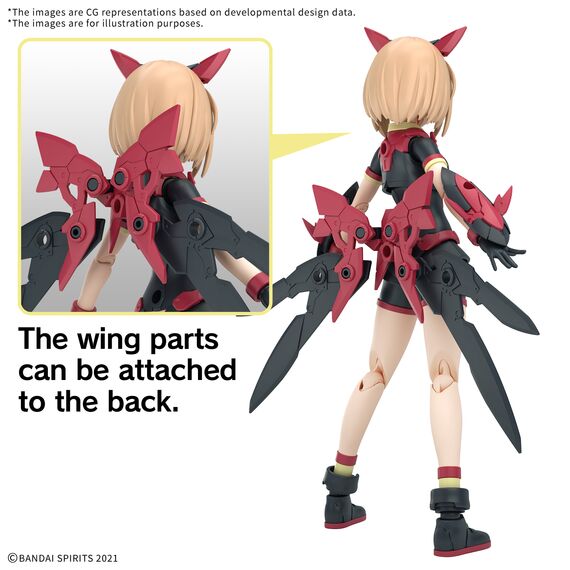 30MS - Tiasha (Dahlia wear) (Color B) - Model Kit