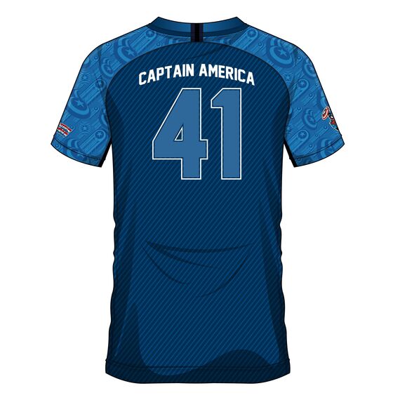 MARVEL - Captain America 41 - Soccer Jersey Men (S)