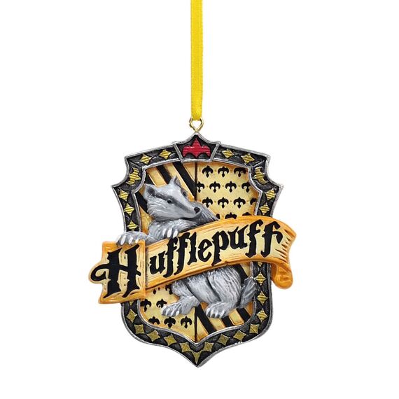 HARRY POTTER - Hufflepuff - Christmas Tree Ornament 8cm