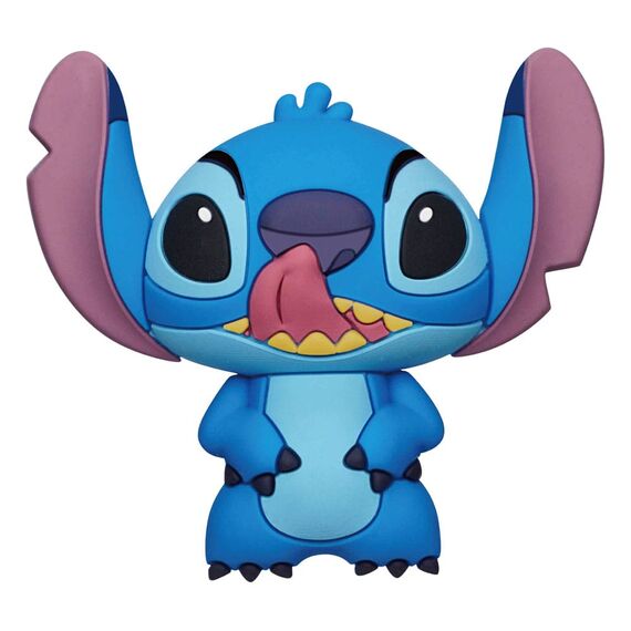 LILO & STITCH - Stitch tongue in nose - 3D foam collectible magnet