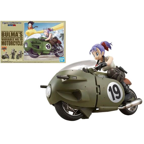 DRAGON BALL - Model Kit - Bulma's Variable No. 19 Motorcycle