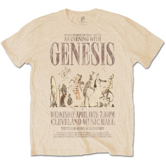 GENESIS - T-Shirt - An Evening With (S)