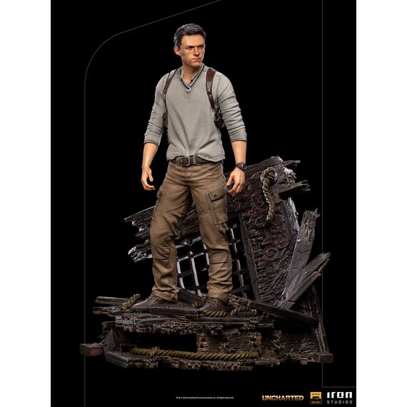 UNCHARTED - Nathan Drake - Statuette ArtScale 1/10 Deluxe - 22cm