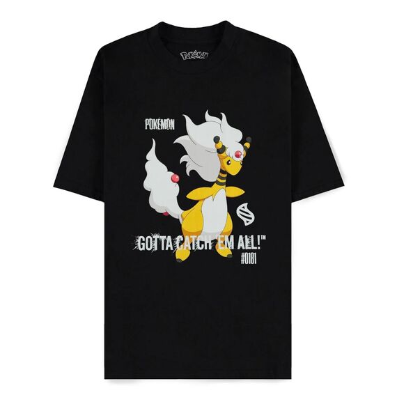 POKEMON - Mega Ampharos - Men T-Shirt Loose Fit (M)