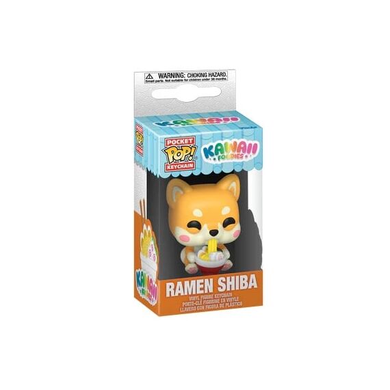 KAWAII FOODIES - Pocket Pop Keychains - Ramen Shiba