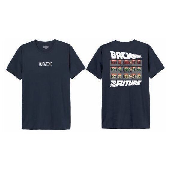 BACK TO THE FUTURE - Outatime - T-Shirt Men (XXL)